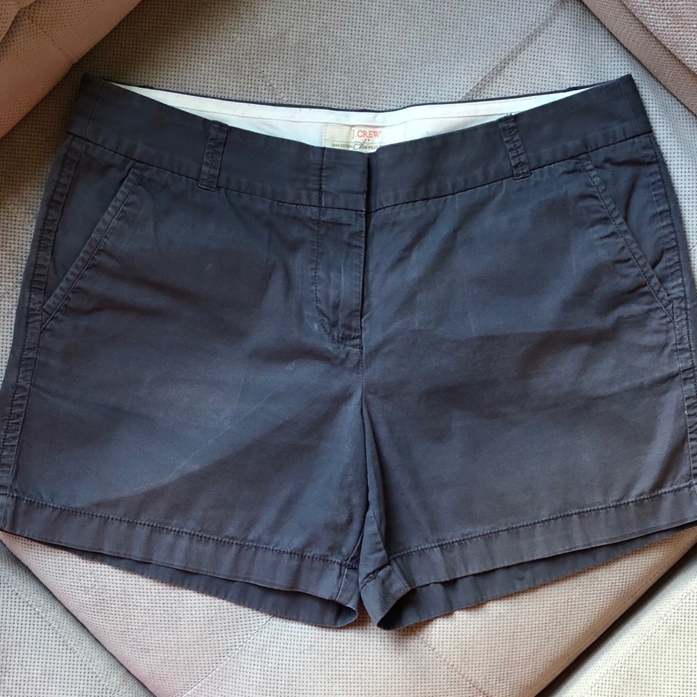 J. Crew Gray Chino Shorts